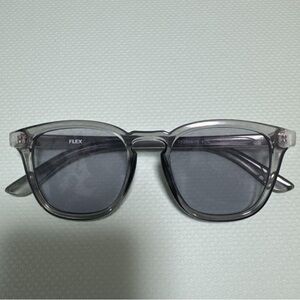 Transparent Gray Sunglasses for Men